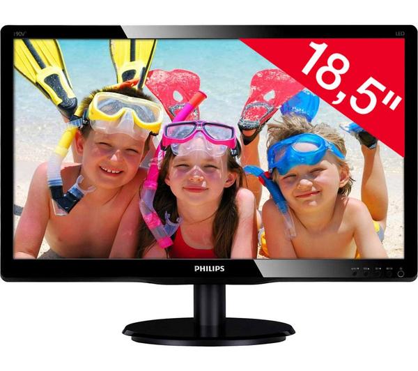 philips 18.5 193v5lsb2 led monitor