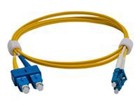 Fiber Cables –  – OS2-LC-SC-2M-P