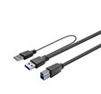 USB電纜 –  – PROUSB3AB15C-DUAL