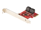 Lagringsadaptere –  – 4P6G-PCIE-SATA-CARD