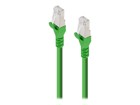 Patch Cables –  – C6A-0.5-GREEN-SH