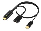 वीडियो केबल्स –  – ICOC HDMI-DP12A60