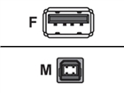 USB kabli																								 –  – USB-AF/BM