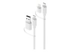 Phone / Modem Cables –  – ELSI4IN1U2WH1.5