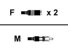 Audiokaapelit –  – SP-4-C