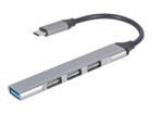 USB šakotuvai –  – UHB-CM-U3P1U2P3-02