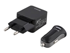Mobiltelefonbatterier og -Strømadaptere –  – USB-ACDC