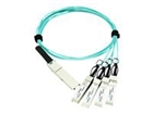 Spesiale netwerkkabels –  – QSFP-4SFP25G-AOC5M-AX