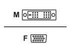 Периферни кабели –  – VGA-DVI-MF
