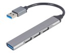 Concentradores USB –  – UHB-U3P1U2P3-02