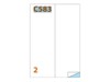 ฉลากสำหรับเครื่องพิมพ์ –  – X210C583