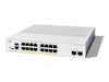 Hyldemonterbare hubs og switche –  – C1200-16P-2G