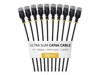 Patch Cables –  – 6AUTP34BKS1FT10PK