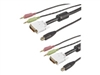 Kabel KVM –  – USBDVI4N1A6