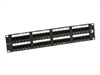 插线面板 –  – SX48-6-UTP-BK