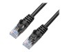 Gedraaide paar kabels –  – XS-CAT6-UUTP-BLK-50CM