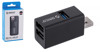 USB šakotuvai –  – MINI-U32L-BK-BP