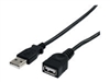 USB-Kablar –  – USBEXTAA10BK