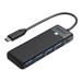 USB rozbočovače –  – PAPW4A-C3-015-BK-EP