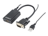 HDMI Kabler –  – A-VGA-HDMI-01