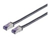 Patch Cables –  – LVN-CAT6A-FLEX-25CM
