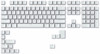 Klaviatuuride ja hiirte lisad –  – GLO-KC-ABS-USKIT-W