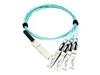 Оптични кабели –  – QSFP-4SFP25G-AOC10M-AX