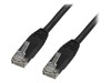 Patch Cables –  – XS-CAT6-UUTP-BLK-150CM