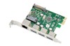 PCI-E netwerkadapters –  – MC-PCIE-USB3.0ETH