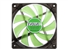 Kompiuterių ventiliatoriai –  – FAN 12 GREEN