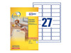 Druckeretiketten –  – L4737REV-25