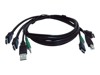 KVM電纜 –  – SKVMCBL-2HDMI-10TAA