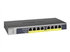 Raf Bağlantılı Hubs &amp; Switches –  – GS108LP-100EUS