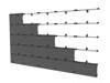 Soportes de equipos de audio y vídeo –  – DS-LEDUNV610-5X5