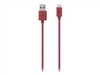 USB kaablid –  – F2CU012BT04-RED