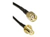 Coaxial Cable –  – ATS-100-RPSMABHJ-RPSMAP-18IN